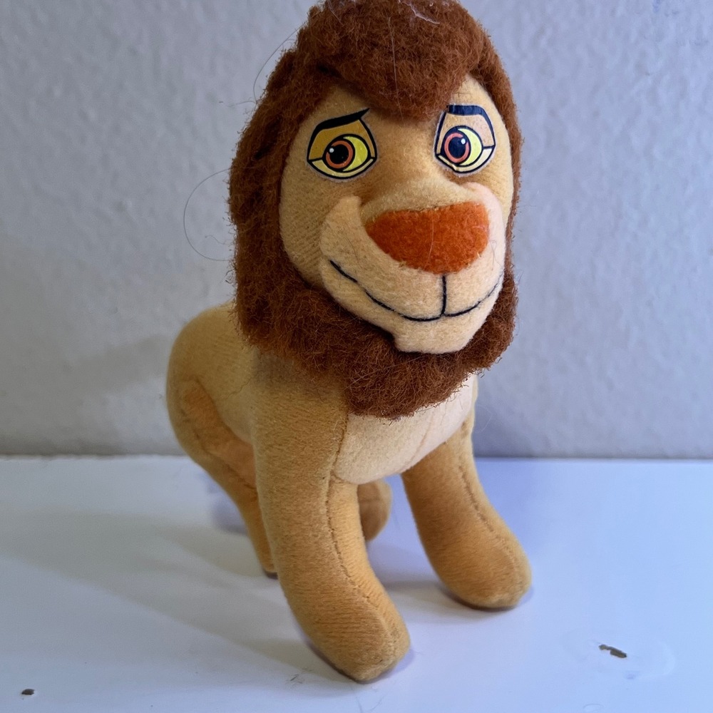Disney 5" Simba Plush Gold Lion King II Simbas Pride Vintage 1998 McDonalds Toy